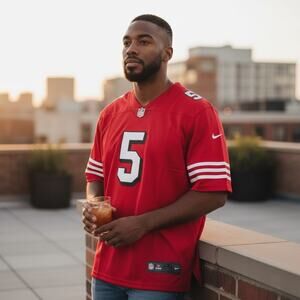 Nike Mens Jersey Size 2XL San Francisco 49ers #5 Lance Football Sports Niners